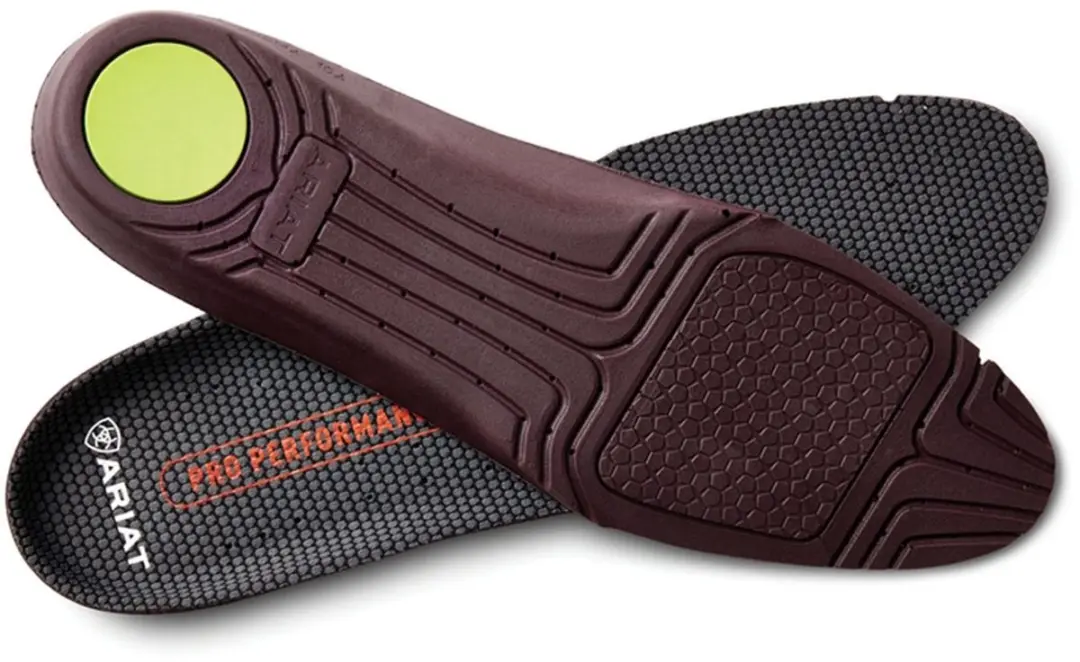 ARIAT PRO PERFORMANCE INSOLE LADIES INLEGZOLEN Zwart
