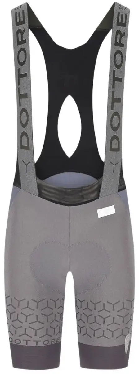 Q36.5 Dottore Pro Signature Fietsbroek Grijs M Vrouw