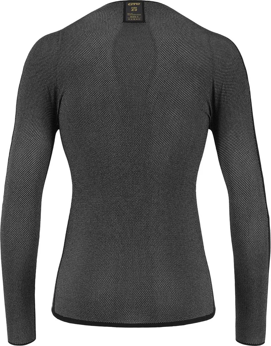 Assos GTO Spring Fall Long Sleeve Dermasensor Ondershirt - Black Series - afbeelding 6 van 6
