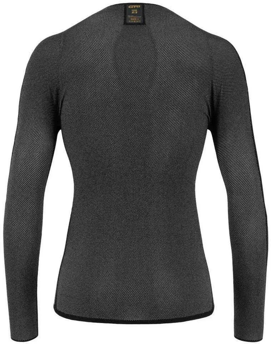 Assos GTO Spring Fall Long Sleeve Dermasensor Ondershirt - Black Series - afbeelding 2 van 6