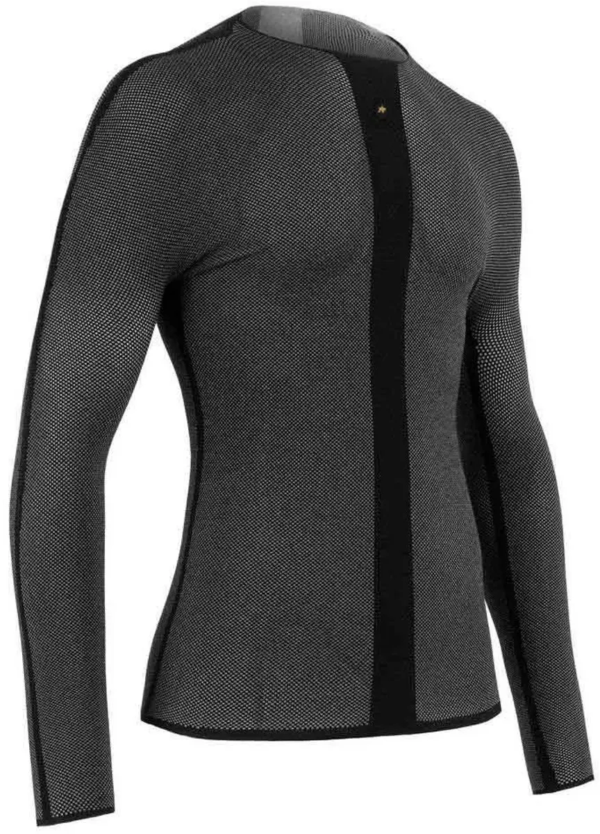 Assos GTO Spring Fall Long Sleeve Dermasensor Ondershirt - Black Series - afbeelding 3 van 6