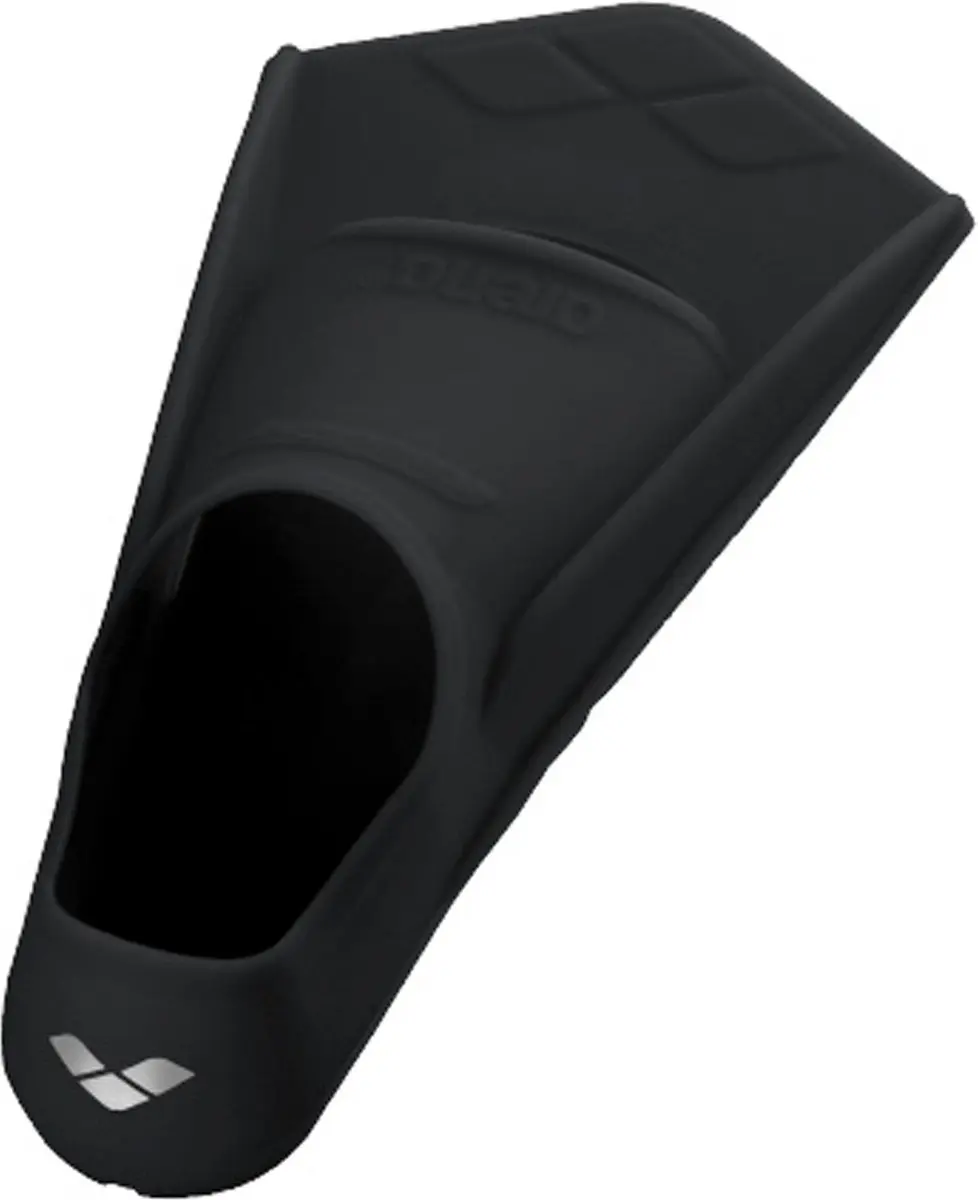 Arena Powerfin Hook Zwemvinnen - Zwart/Zilver - 45-46 - afbeelding 2 van 6