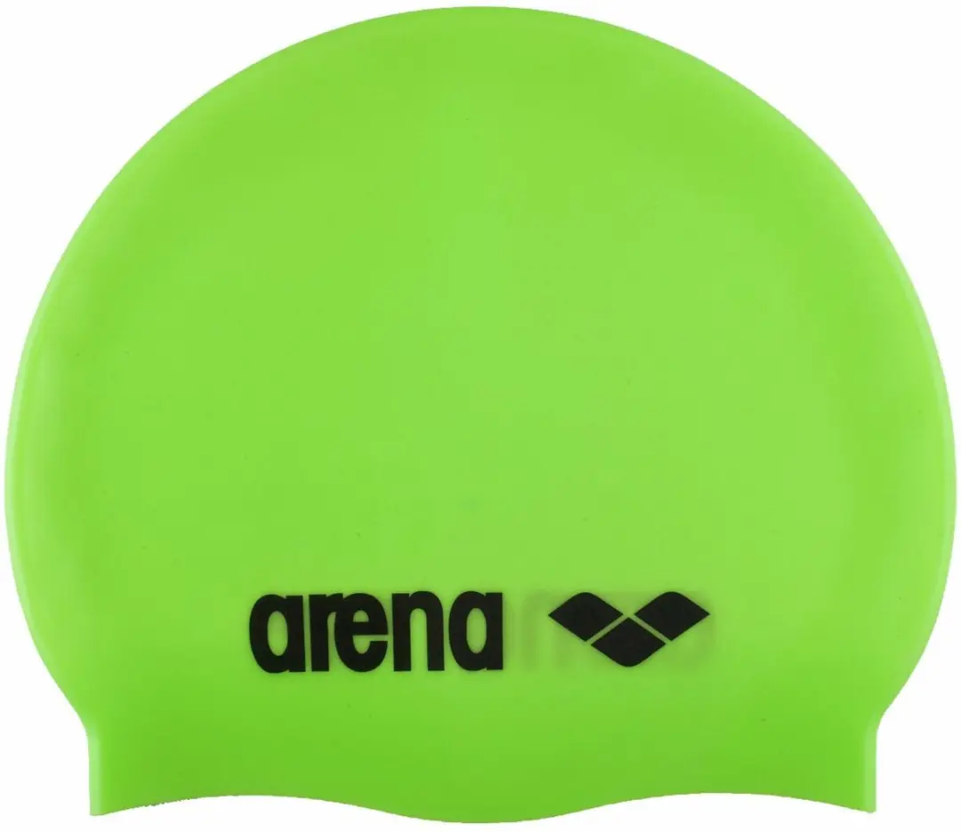 Arena Classic Silicone Kinder Badmuts - Groen - afbeelding 2 van 2