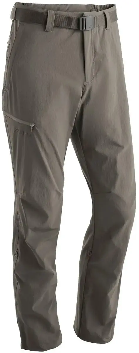 Maier Sports Nil lange broek Heren long tights bruin Maat 52-lang