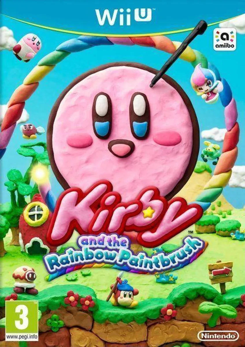 Nintendo Kirby and the Rainbow Paintbrush Wii U