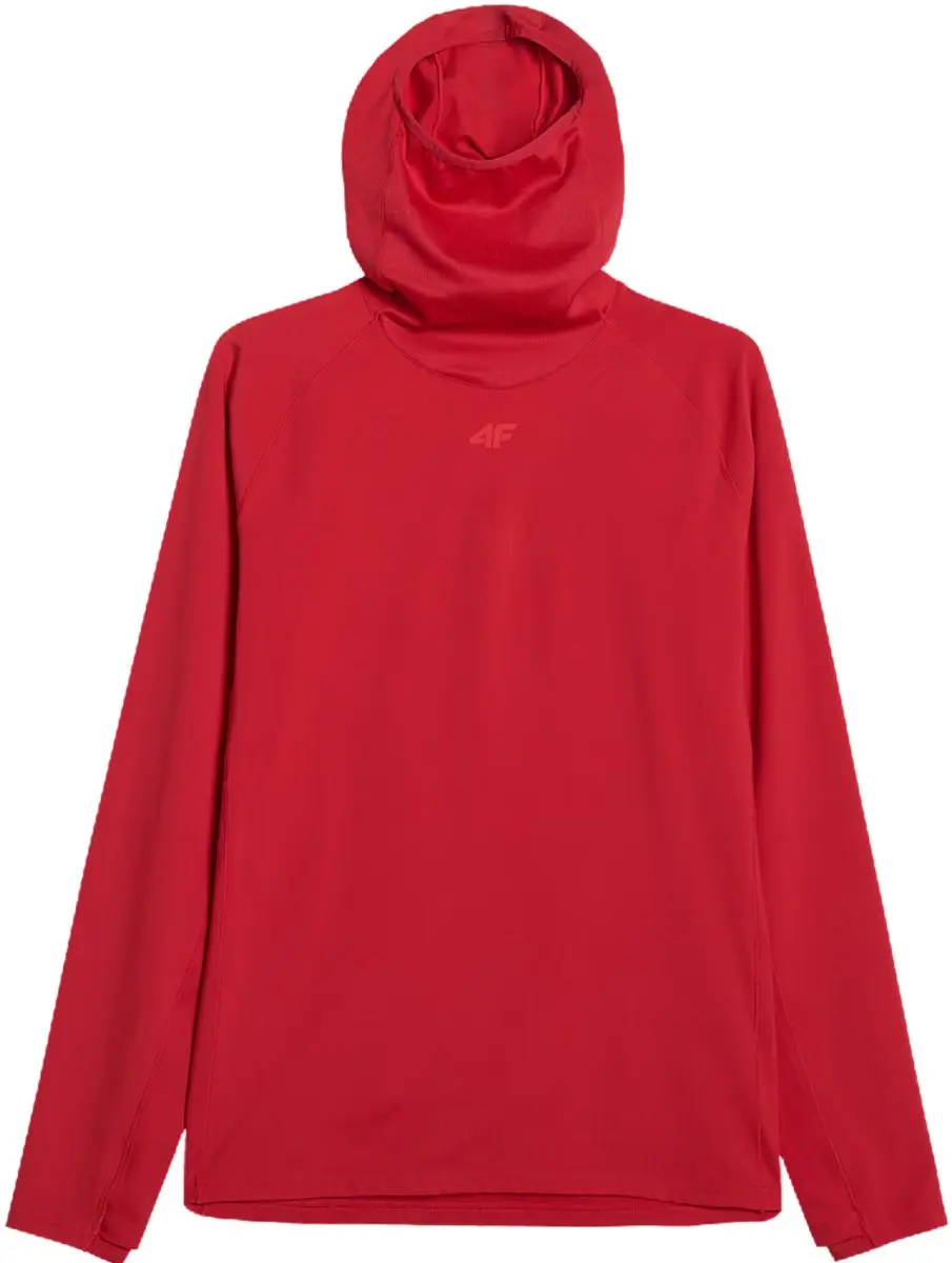 4F M100 Thermoshirt Heren Donkerrood