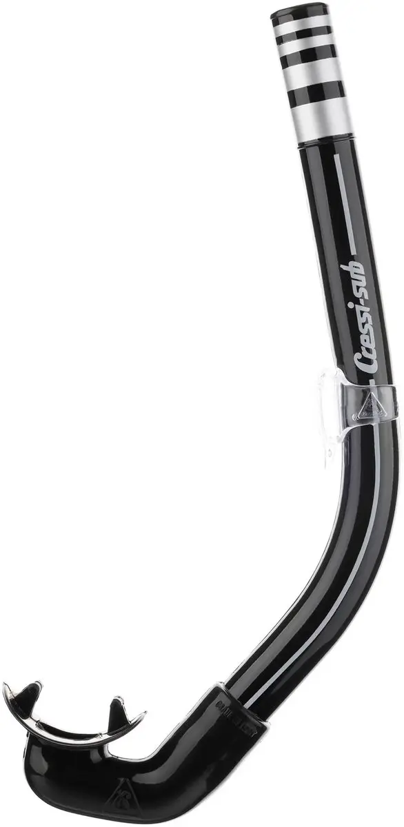 Cressi America Classic Duik Snorkel Zwart