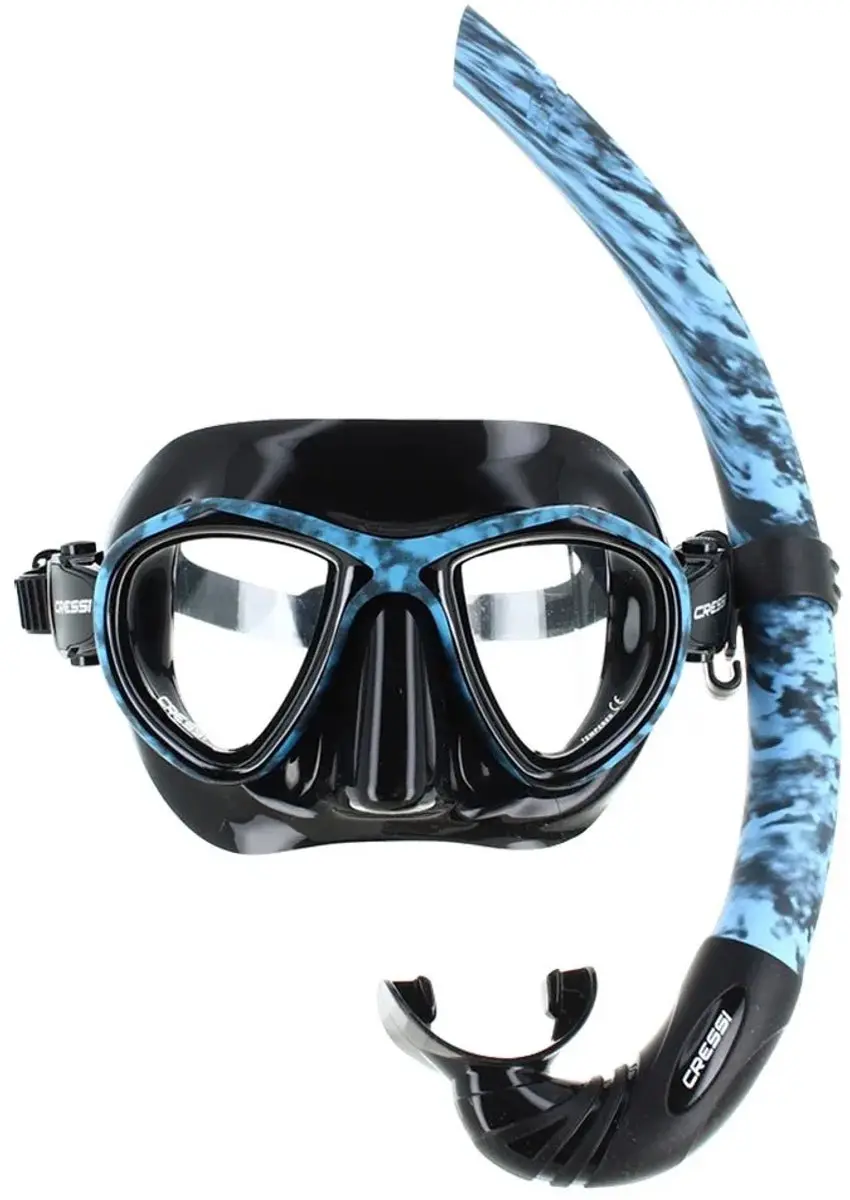 Cressi FIJI GAMMA Snorkelset - Dark/Blue - afbeelding 4 van 6
