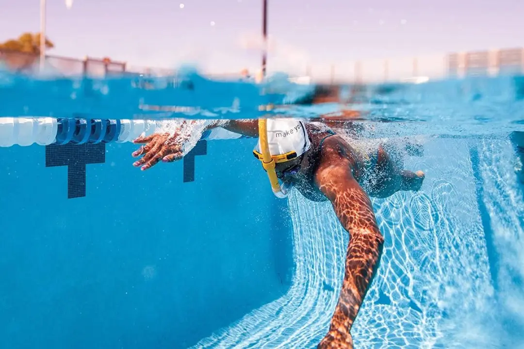Finis glide snorkel, mint groen - afbeelding 4 van 6