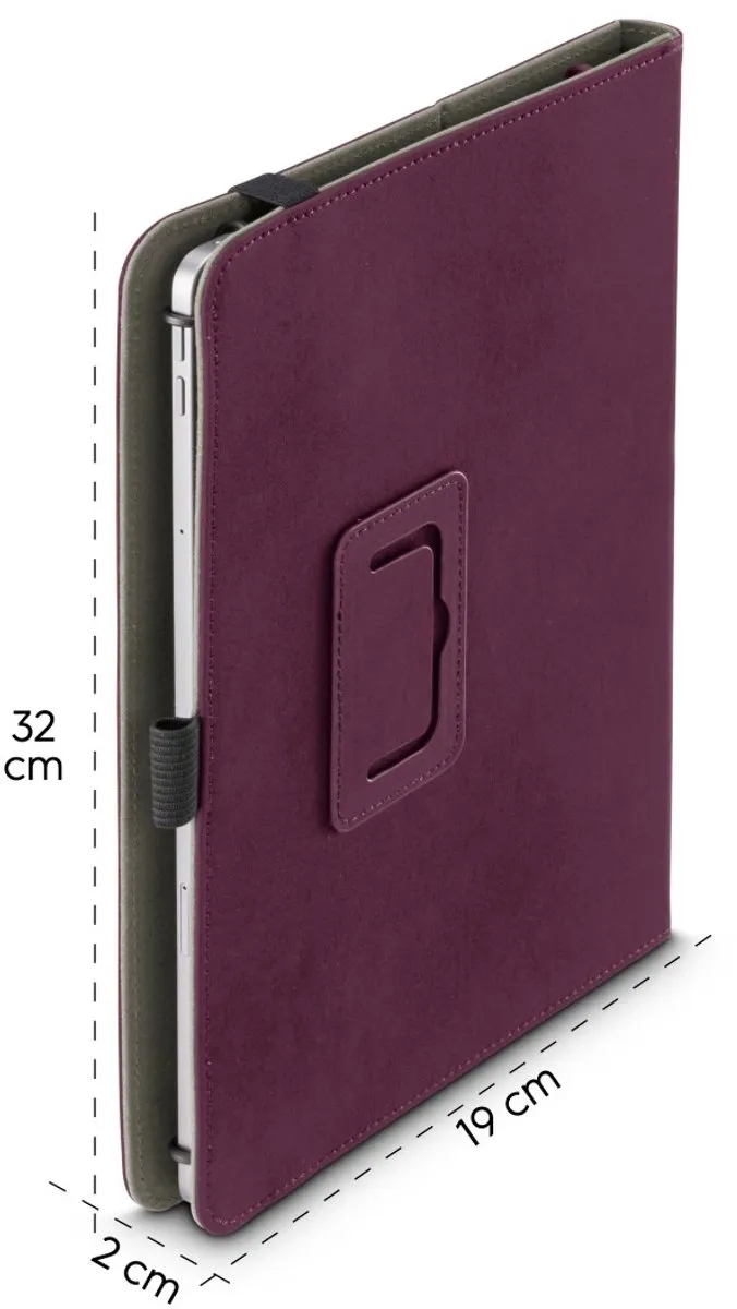 Hama Velvet Tablethoes 11 Inch - Bordeaux
