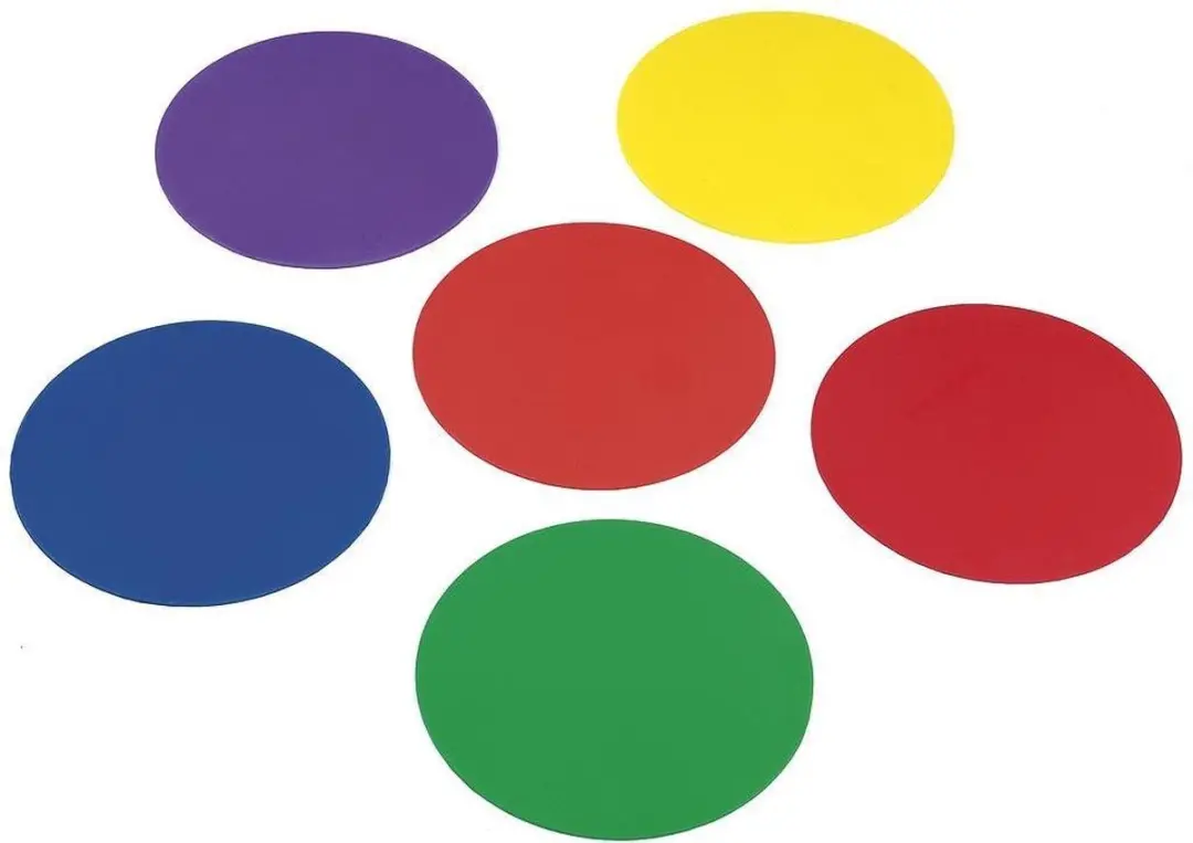 Precision rubberen sport schijven set