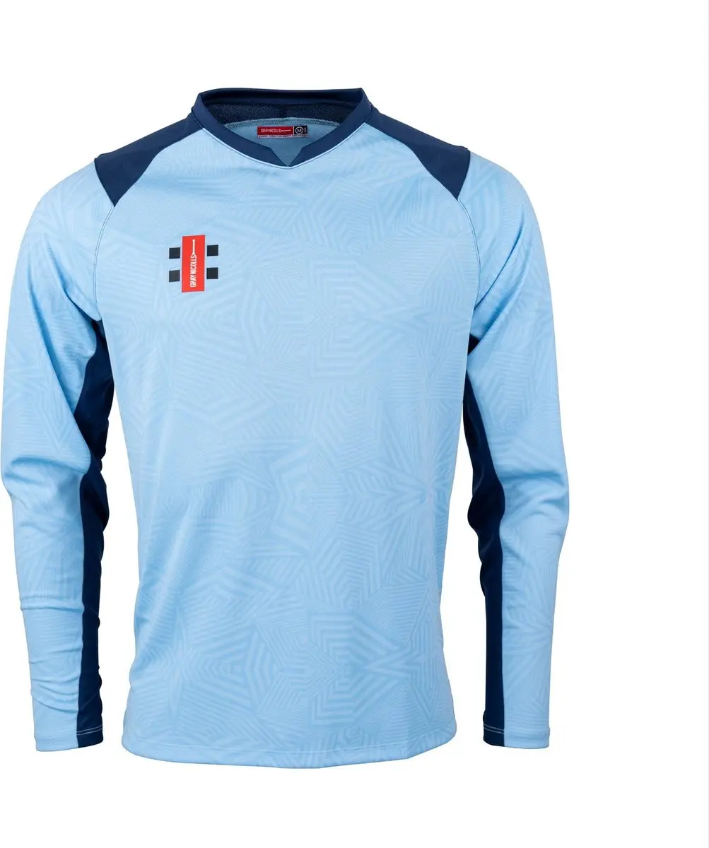 Gray-Nicolls Cricket SHIRT PRO T20 S/S SK/NV 9-10 9