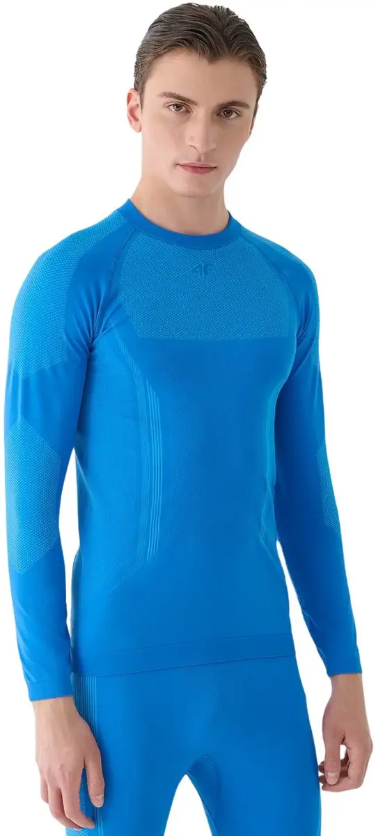 4F T-shirt Thermoactief Heren Blauw
