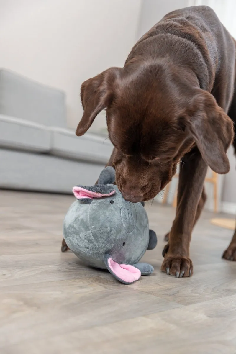 Trixie Hondenspeelgoed Olifant Pluche 27cm - Grijs