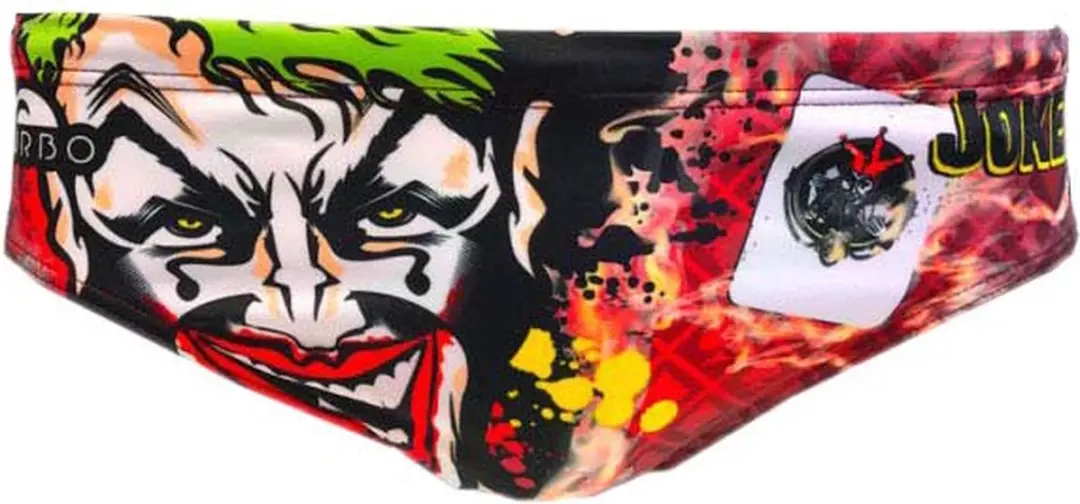 Turbo Joker On Fire Zwemslip Rood L Man