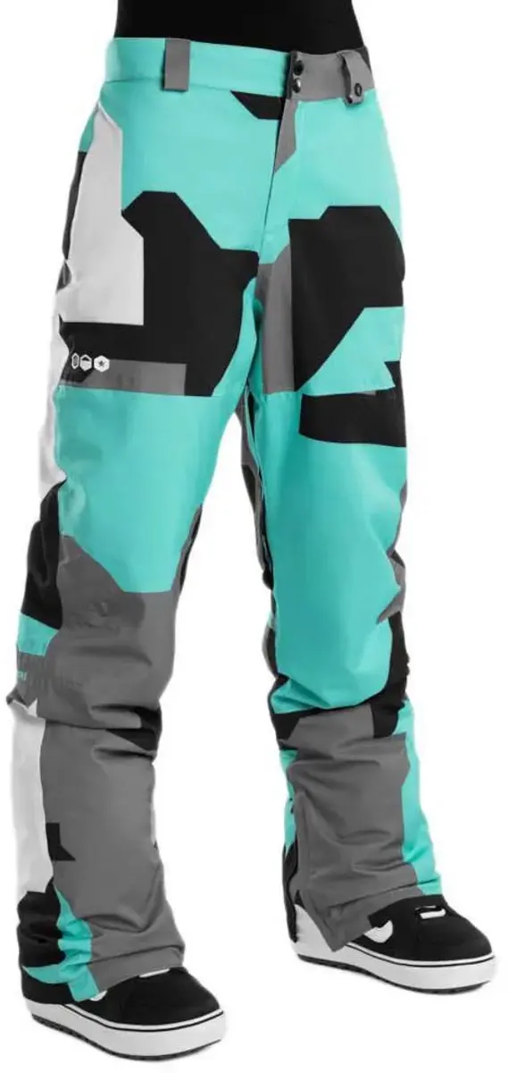Siroko Sleet Broek Groen,Grijs S