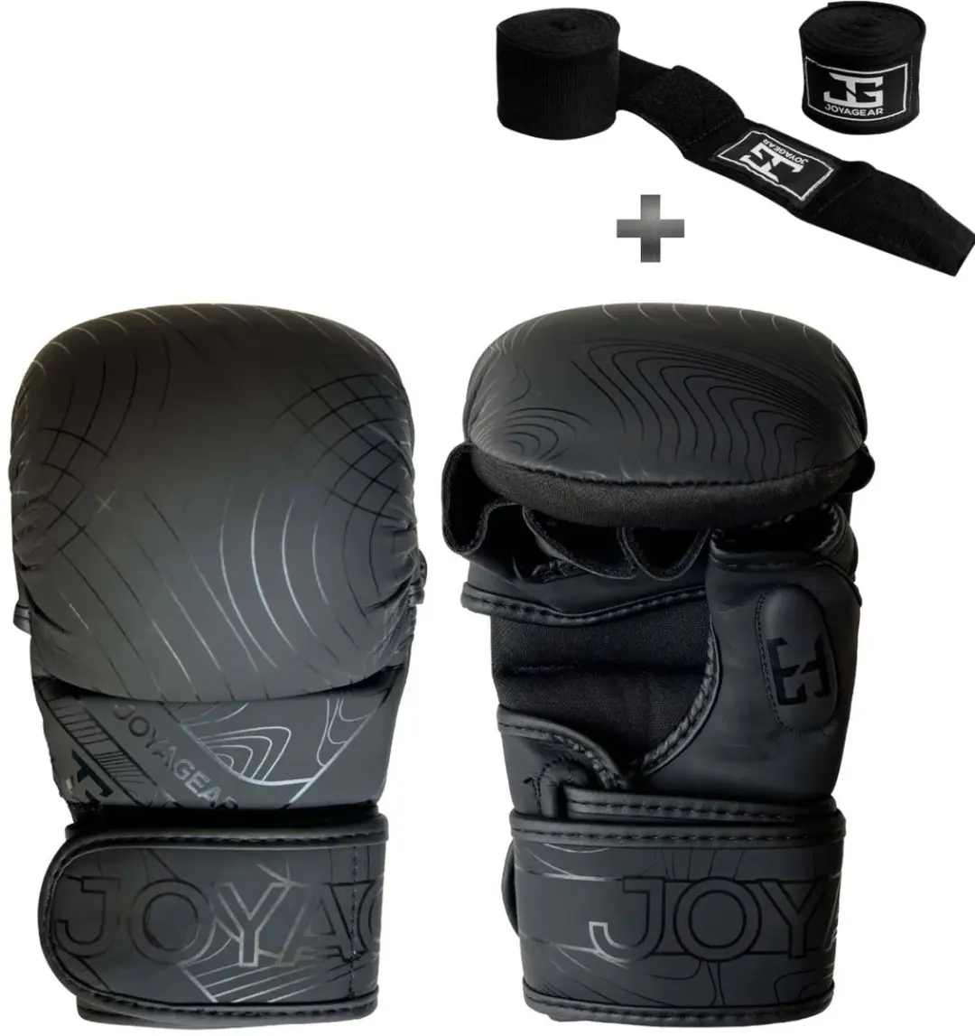 JOYA Essential MMA Sparring Handschoenen Zwart/Zwart