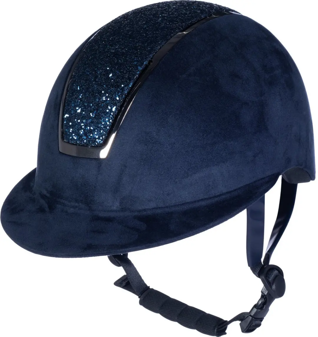 HKM Rijhelm Lady Shield Sparkle Velours
