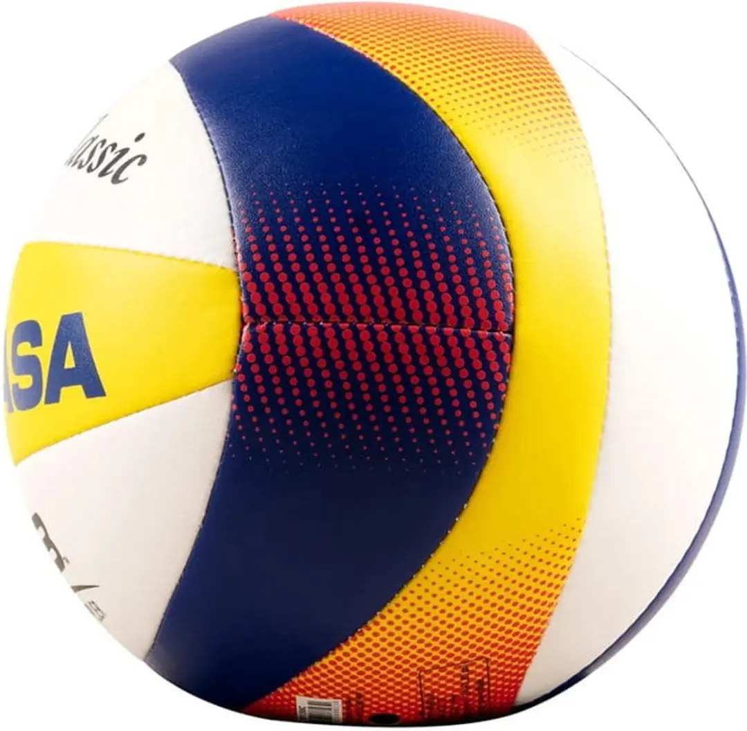 Mikasa BV1.550C Miniatuur Volleybal - Geel/Wit/Blauw - afbeelding 2 van 2