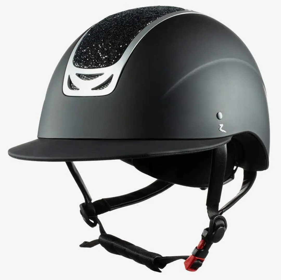 Horze cap Apex zwart/zwart 49-51