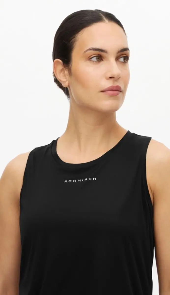 Röhnisch Team Logo Tanktop Dames - Zwart