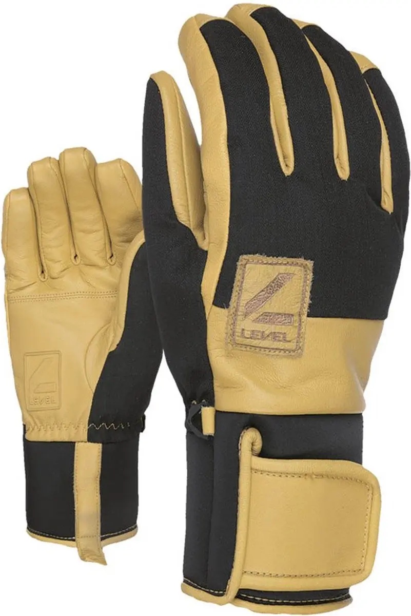 Level Rover Handschoenen Geel,Zwart S-M Man