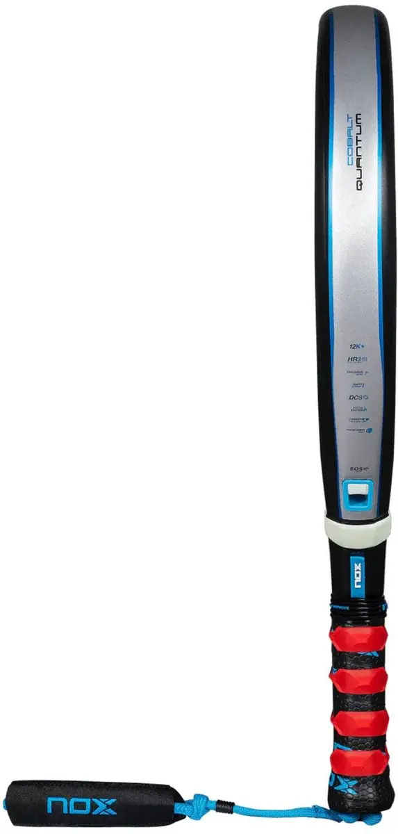 Nox Quantum Cobalt 12K Padelracket - Zilver - afbeelding 2 van 6