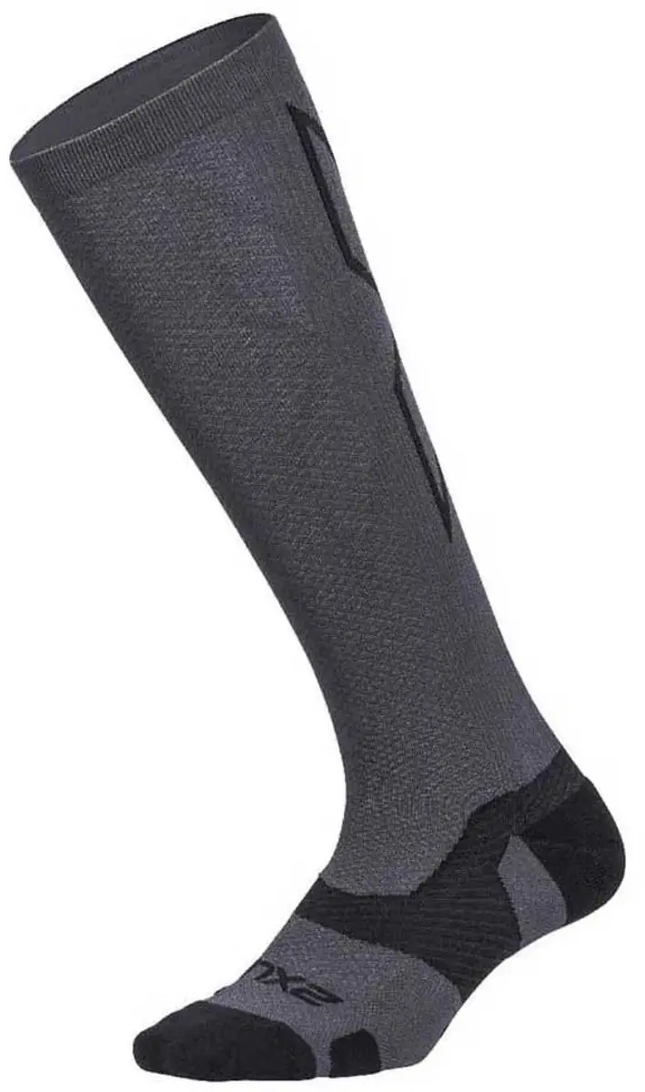 2xu Vectr Light Cushion 30- Lange Sokken 37 Cm Grijs EU 35-37 1/2 / 30-37 cm