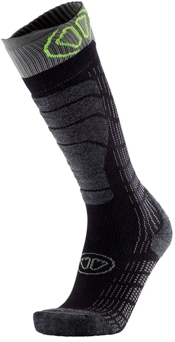 Sidas Ski Comfort Medium Volume Lange Sokken Zwart EU 35-38 Man,Vrouw