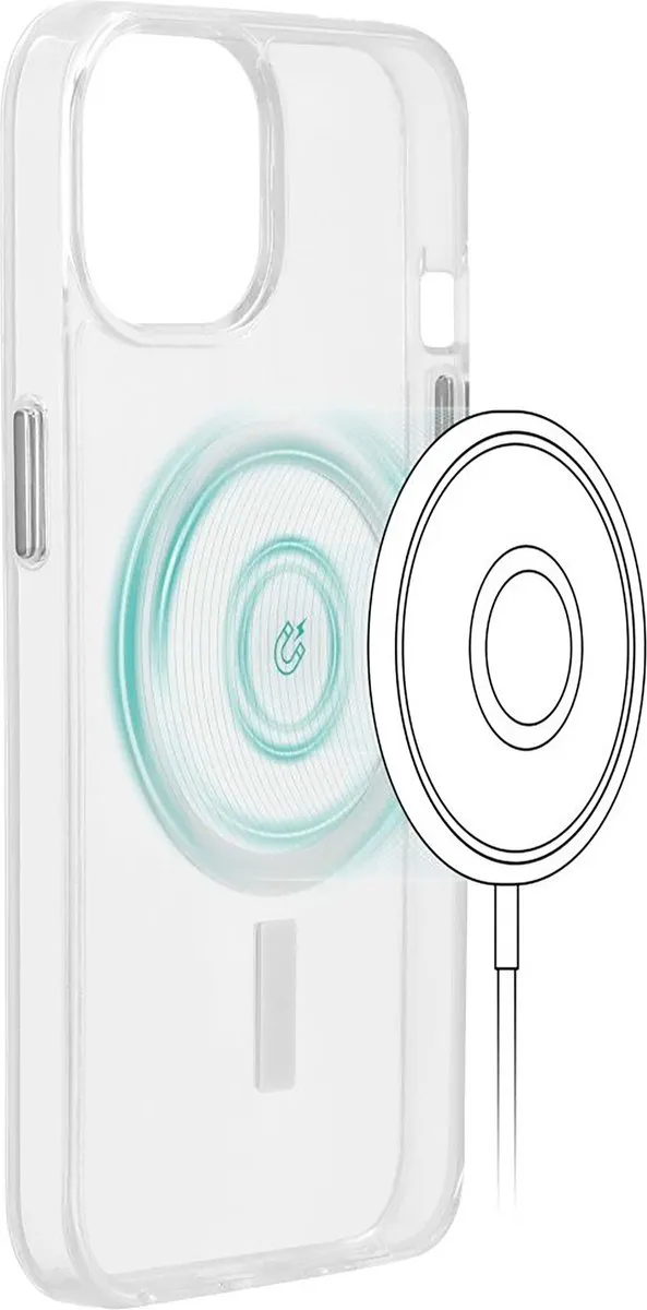 Hama MagCase Safety Cover iPhone 14 - Transparant - MPN 00215516 - afbeelding 4 van 6