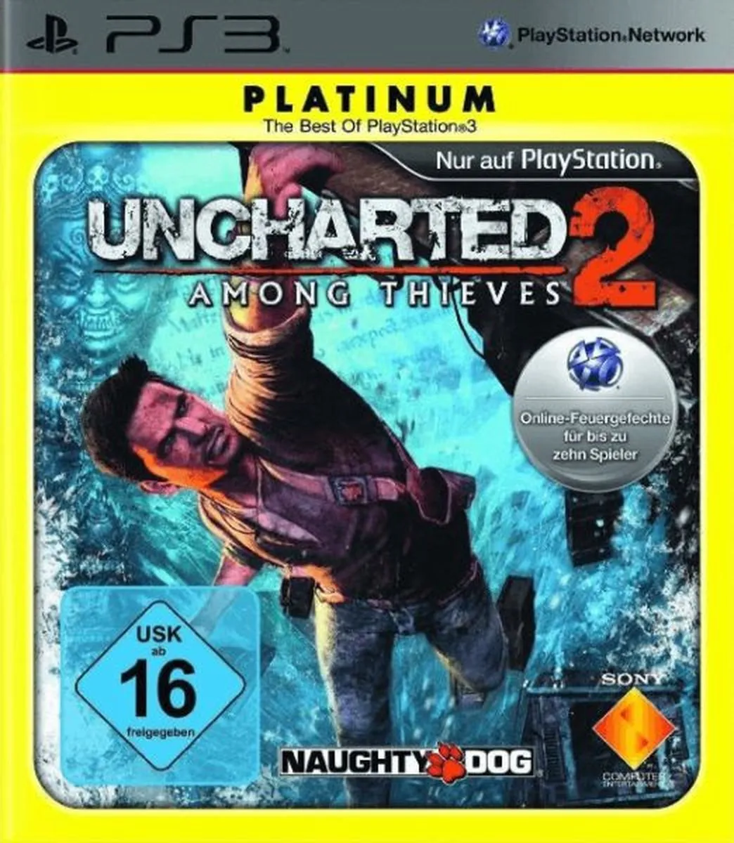 Sony Uncharted 2 Among Thieves Platinum