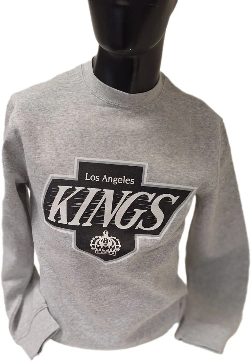 LOS ANGELES KINGS-SWEATER-CREWNECK -GREY-XXL