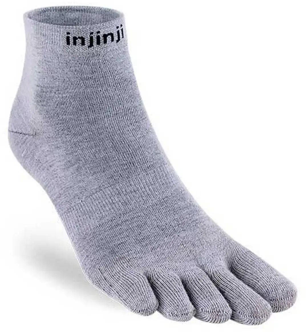 Injinji Liner Mini-Crew Teensokken - Grijs - Maat S - afbeelding 5 van 5