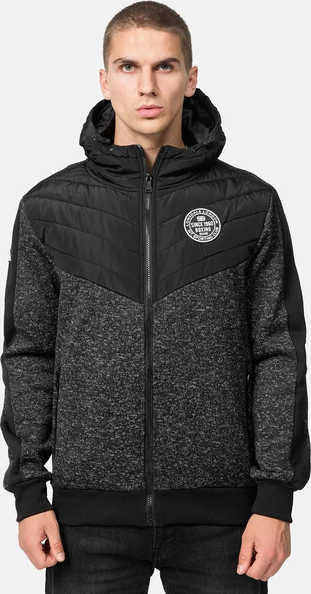 Lonsdale Bunacaimb Jas Zwart M Vrouw