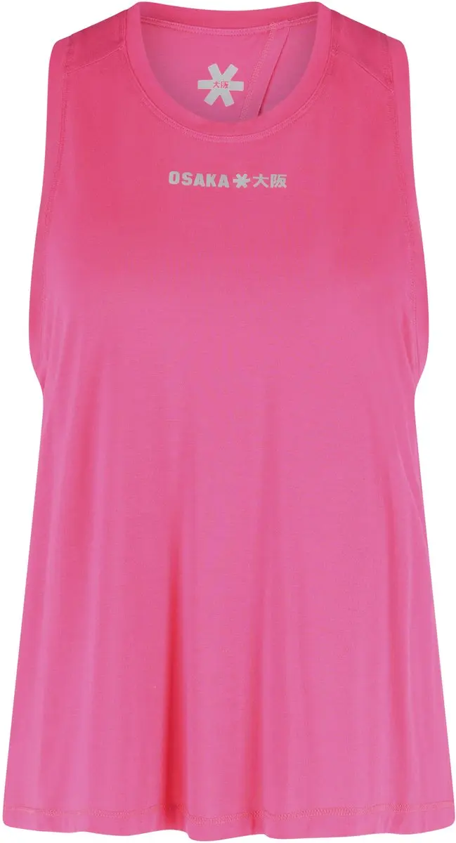 Osaka Women Luna Cross Tank Electric Fuchsia