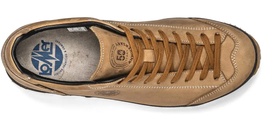 Lomer Bio Naturale Low MTX Wandelschoenen - Bruin - afbeelding 4 van 6
