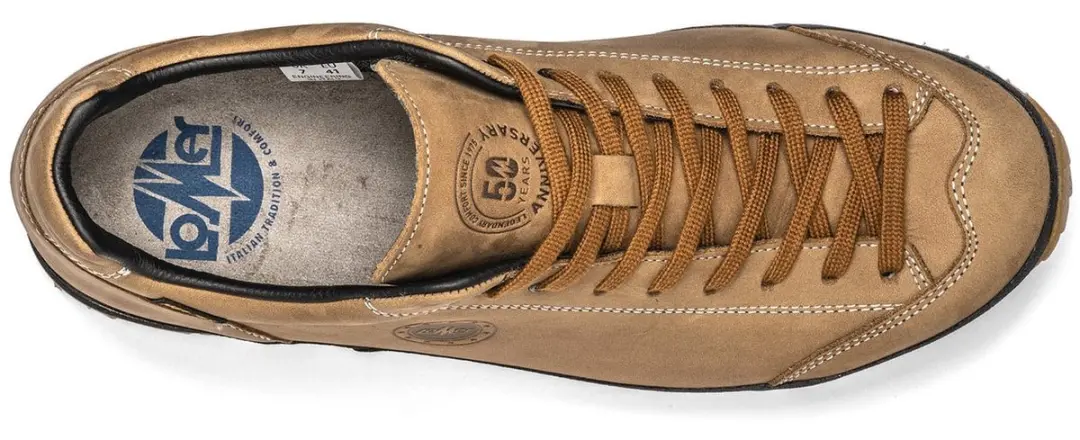 Lomer Bio Naturale Low MTX Wandelschoenen - Bruin - afbeelding 2 van 6