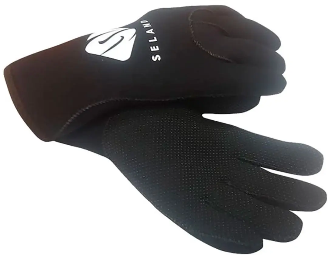 Seland Neoprene 3 Mm Handschoenen Zwart XL Man
