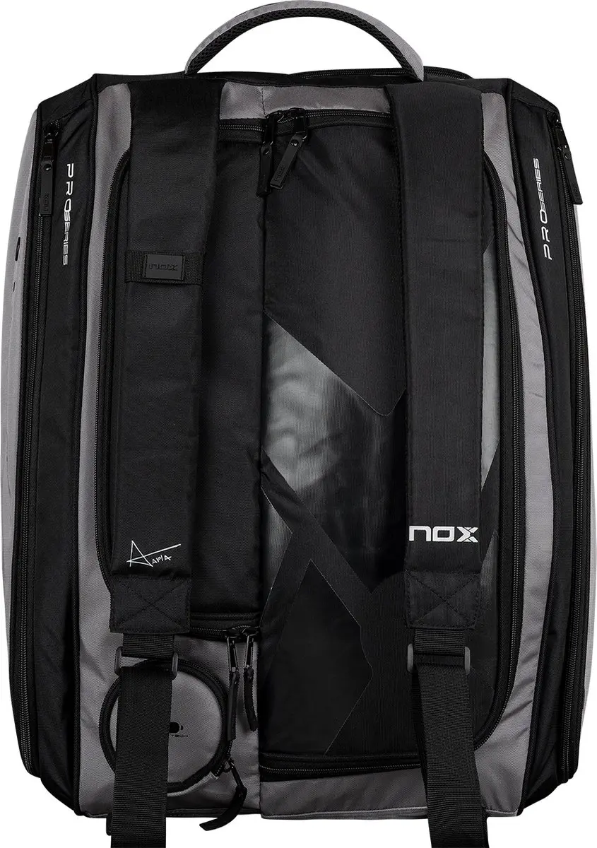 Nox AT10 Competition XL Compact Padelbag - 80L - Zwart - afbeelding 5 van 6
