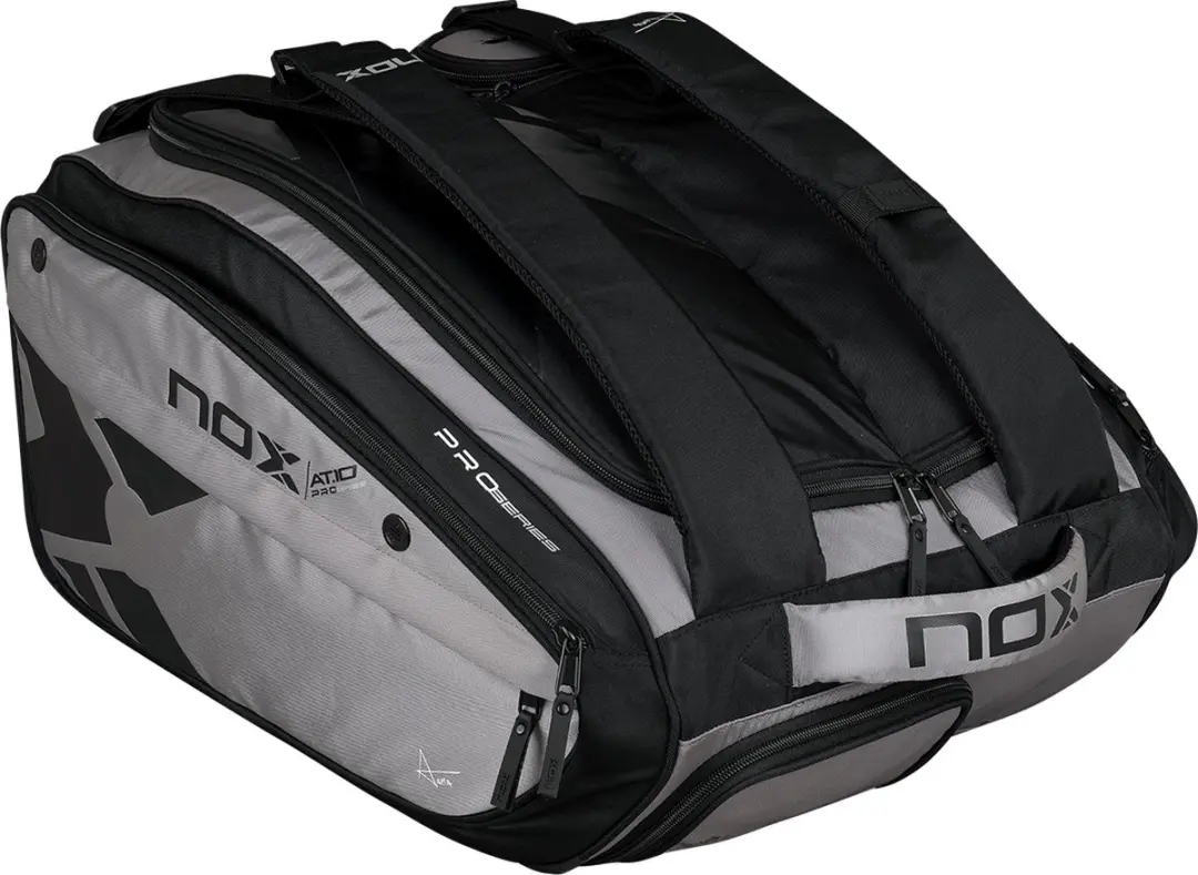 Nox AT10 Competition XL Compact Padelbag - 80L - Zwart - afbeelding 2 van 6