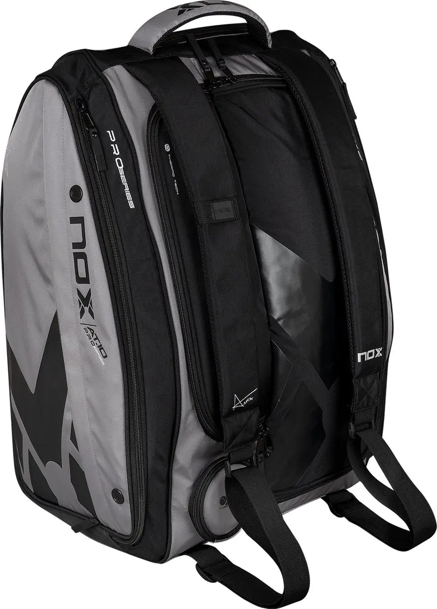 Nox AT10 Competition XL Compact Padelbag - 80L - Zwart - afbeelding 6 van 6