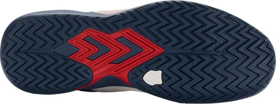 K-Swiss Ultrashot Team Tennisschoenen - White Navy Blue - afbeelding 4 van 6