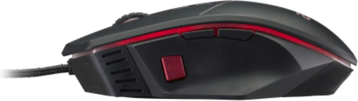 Acer GP.MCE11.01R Muis - 8 Knoppen - 4200 DPI - Zwart