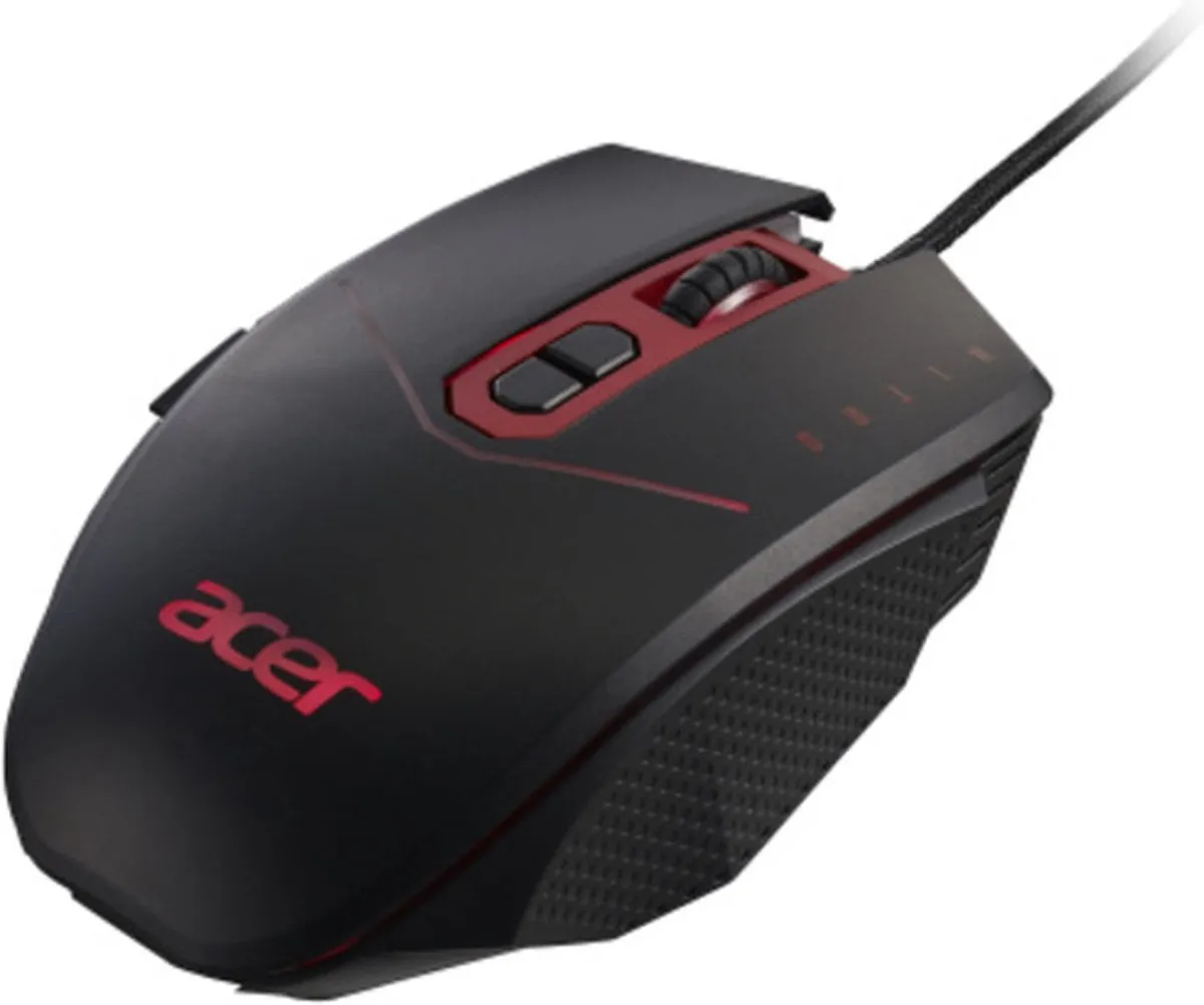 Acer GP.MCE11.01R Muis - 8 Knoppen - 4200 DPI - Zwart - afbeelding 6 van 6