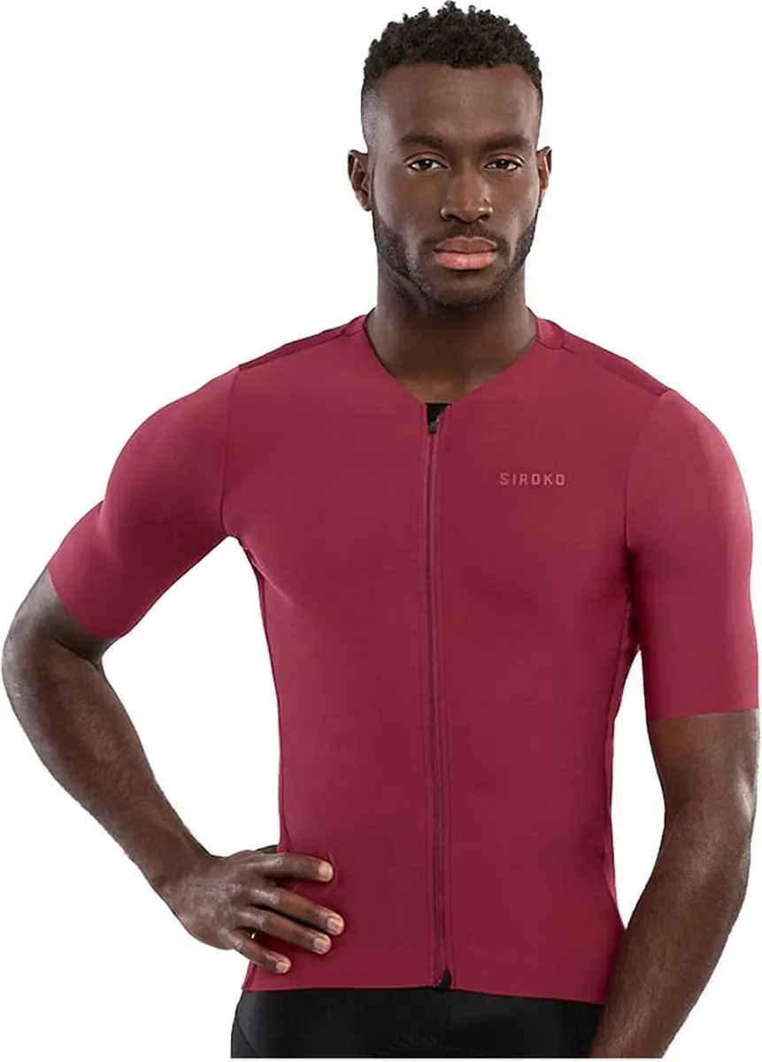 Siroko Srx Pro Dirty Kanza Korte Mouw Wielertrui Bruin L
