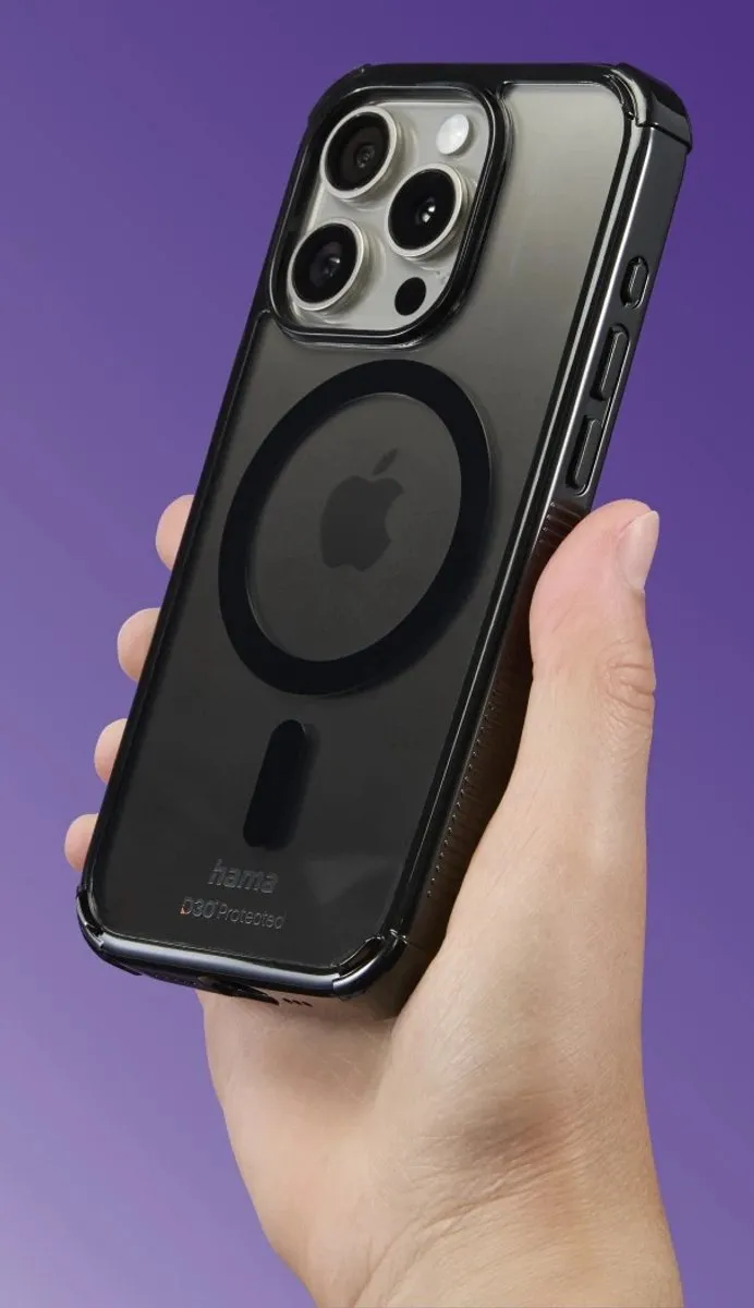 Hama Extreme Protect MagCase iPhone 16 Pro Max - Zwart