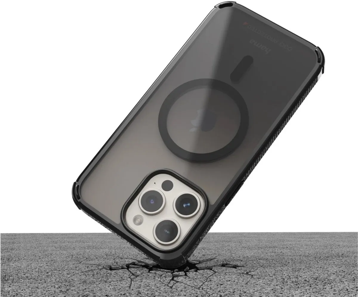 Hama Extreme Protect MagCase iPhone 16 Pro Max - Zwart