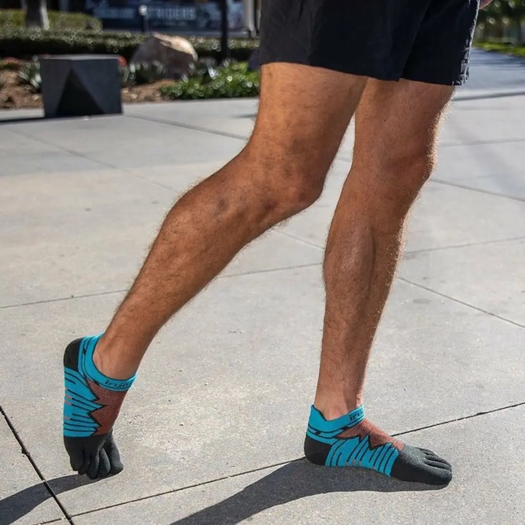 Injinji Ultra Run No-Show Teensokken - Onyx - Maat S - afbeelding 5 van 6