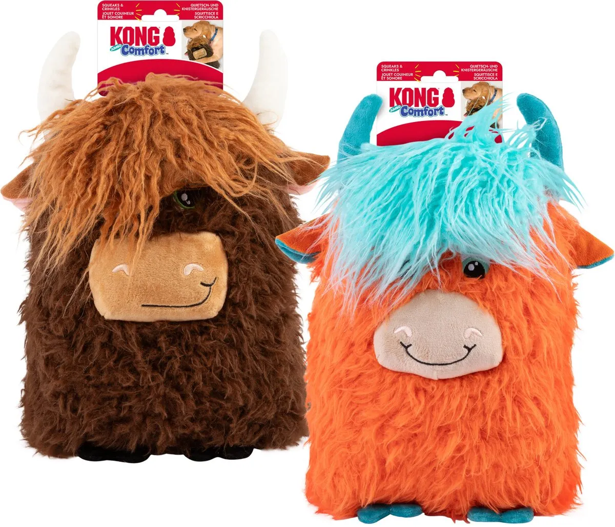 KONG Comfort Jumbo Highland Cow XL - Mix