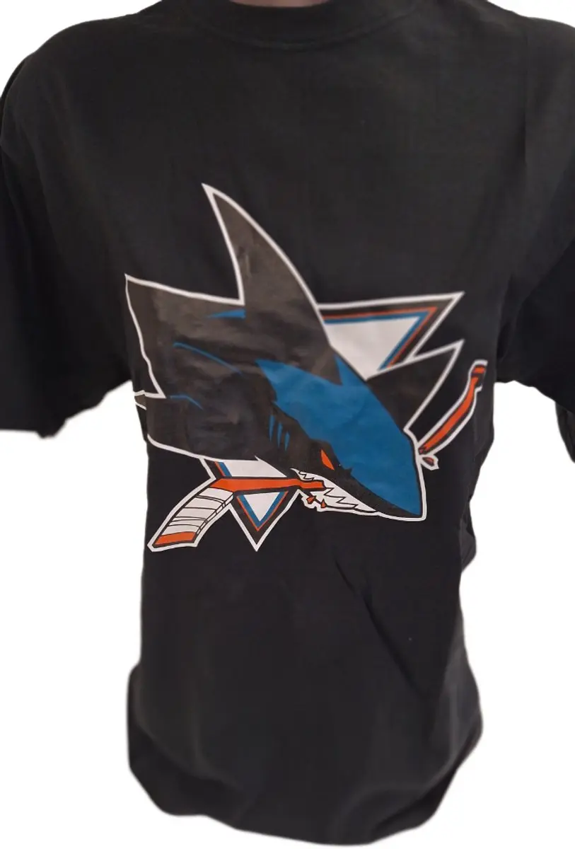 SAN JOSE SHARKS- T-SHIRT-BLACK-XXXL